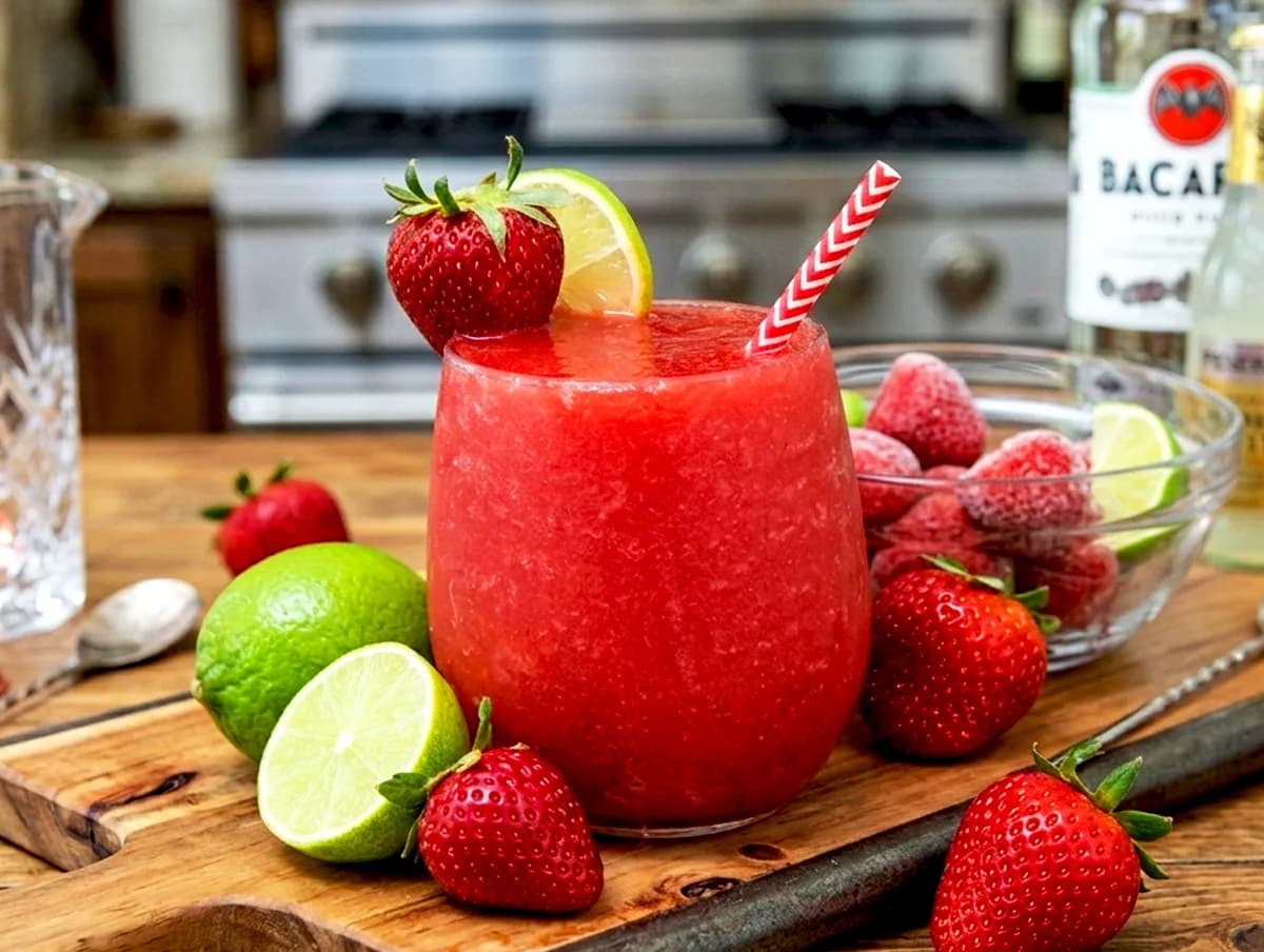 Simple Strawberry Daiquiri Recipe