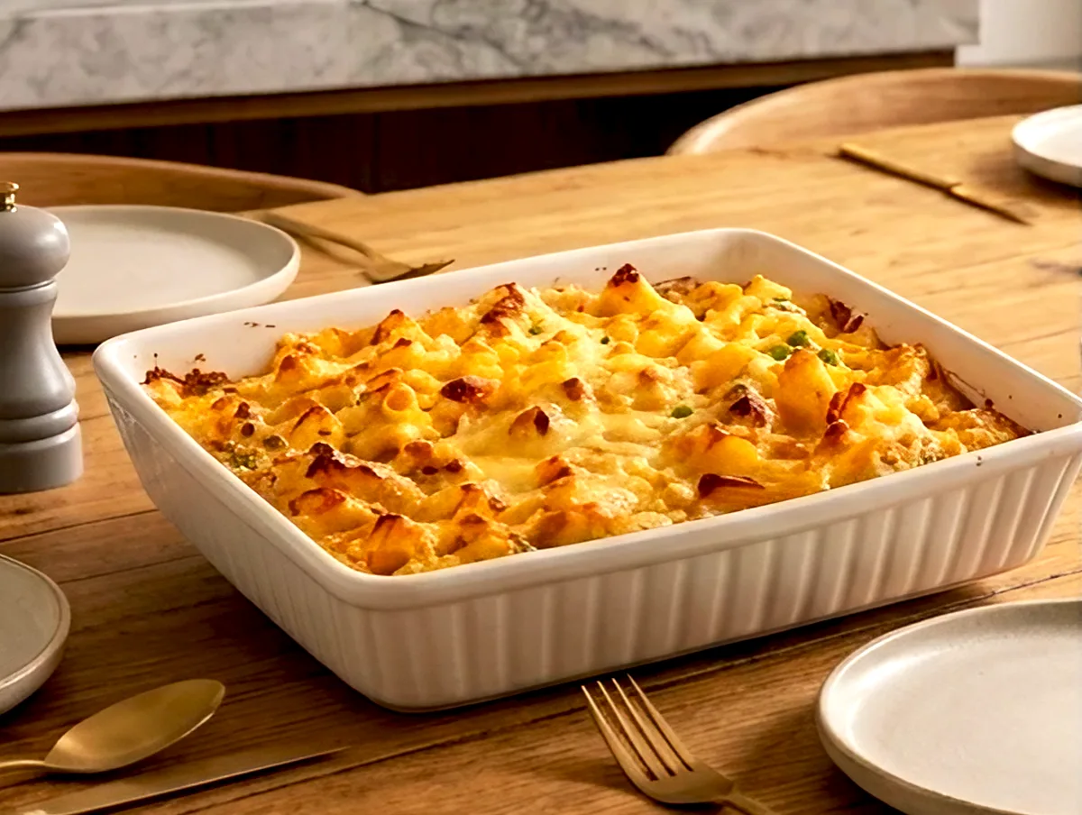 The Trick That Makes Tuna Pasta Bake Actually Worth Making