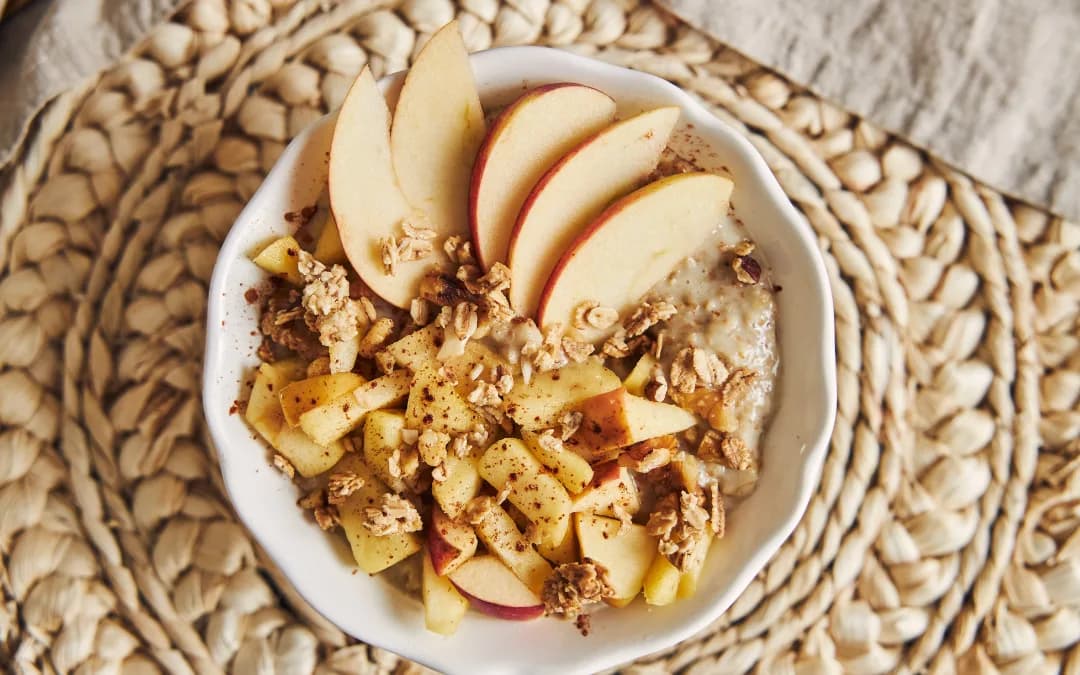 Apple Pie Overnight Oats