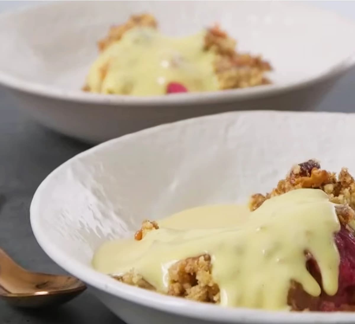 Rhubarb Crumble Recipe UK
